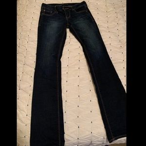 Barely boot express jeans